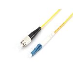 Fiber Patch Cord FC/UPC to LC/UPC SX SM, 2 Mtr
